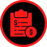 Budget Creative Icon Design vector