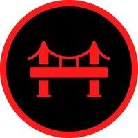 Bridge Creative Icon Design vector