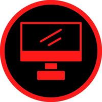 LCD Creative Icon Design vector