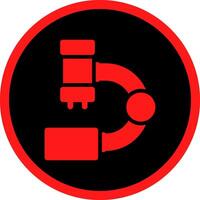 Microscope Creative Icon Design vector