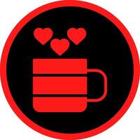 Love Tea Creative Icon Design vector