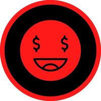 Greedy Creative Icon Design vector