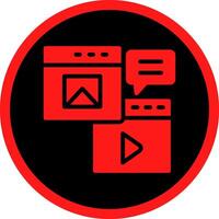 Blogging Creative Icon Design vector