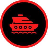 Ship Creative Icon Design vector