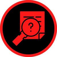 Investigation Creative Icon Design vector