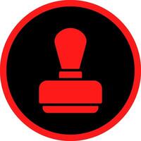 Stamp Creative Icon Design vector