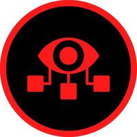 Vision Creative Icon Design vector