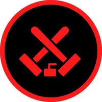 Curling Creative Icon Design vector
