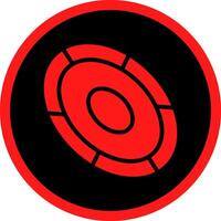 Frisbee Creative Icon Design vector