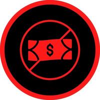 Forbidden Creative Icon Design vector