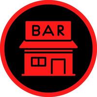 Bar Creative Icon Design vector
