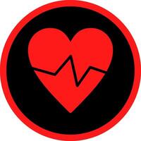 Heart Rate Creative Icon Design vector