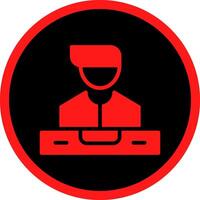 DJ Creative Icon Design vector