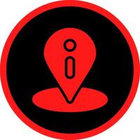 Location Creative Icon Design vector