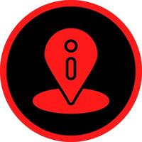 Location Creative Icon Design vector