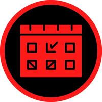 Calendar Creative Icon Design vector
