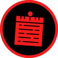 Sticky Note Creative Icon Design vector