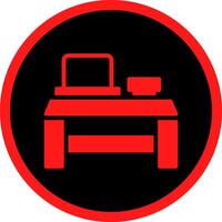 Desk Creative Icon Design vector