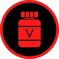 Vitamin Creative Icon Design vector