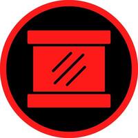 Mirror Creative Icon Design vector