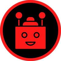 Chatbot Creative Icon Design vector
