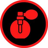 Glyph Red Icons Design vector