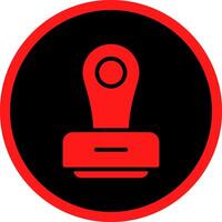 Stamp Creative Icon Design vector