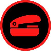 Stapler Creative Icon Design vector