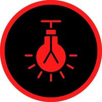 Lightbulb Creative Icon Design vector
