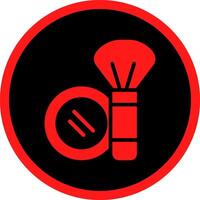 Glyph Red Icons Design vector