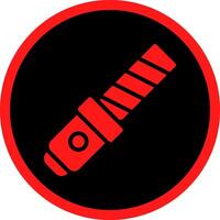Glyph Red Icons Design vector