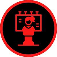Billboard Creative Icon Design vector