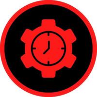 Time Management Creative Icon Design vector