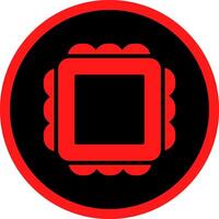 Magic Mirror Creative Icon Design vector