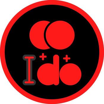 I Do Creative Icon Design vector