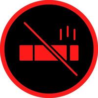 No Smoke Creative Icon Design vector