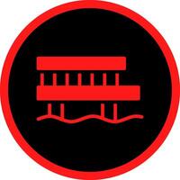 Pier Creative Icon Design vector