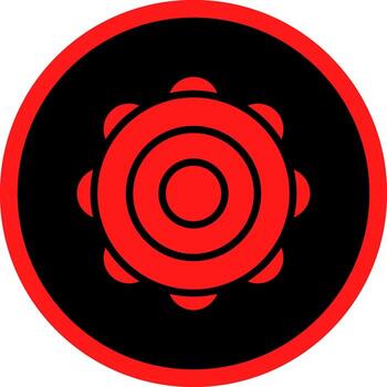Drum Creative Icon Design vector