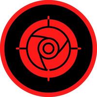 Shutter Creative Icon Design vector