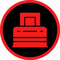 Printer Creative Icon Design vector