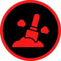 Digger Creative Icon Design vector