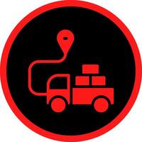 Delivery Creative Icon Design vector