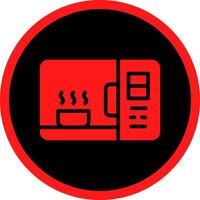 Microwave Creative Icon Design vector