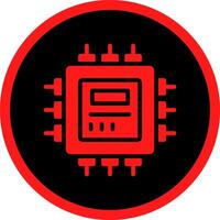 Cpu Creative Icon Design vector