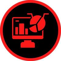 Data Analytics Creative Icon Design vector