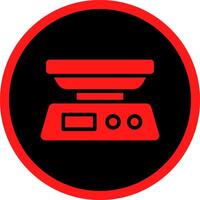 Food Scale Creative Icon Design vector