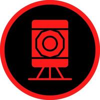 Theodolite Creative Icon Design vector