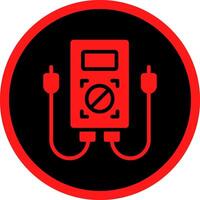 Multimeter Creative Icon Design vector