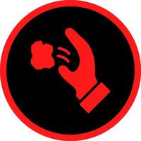 Throwing Trash Creative Icon Design vector