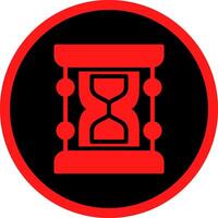 Hourglass Creative Icon Design vector